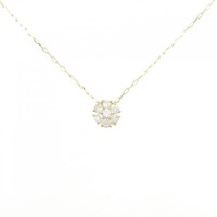 【リメイク】K18YG ダイヤモンド ネックレス 0.15CT