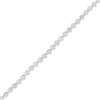 K14WG ダイヤモンド ブレスレット 1.00CT