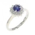 PT サファイヤ リング 0.39CT
