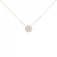 【リメイク】K18YG ダイヤモンド ネックレス 0.15CT