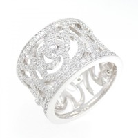 シャネル カメリア リング