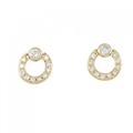 K18YG ダイヤモンド ピアス 0.60CT