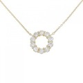 【リメイク】K18YG ダイヤモンド ネックレス 0.66CT