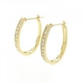 K18YG ダイヤモンド ピアス 0.50CT