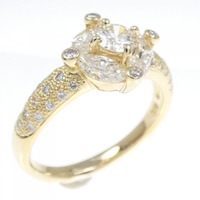 K18YG ダイヤモンド リング 0.30CT