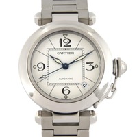 カルティエ パシャC W31074M7 SS 自動巻