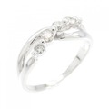 K18WG ダイヤモンド リング 0.30CT
