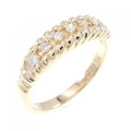 K18YG ダイヤモンド リング 0.11CT