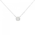 PT ソリティア ダイヤモンド ネックレス 0.70CT