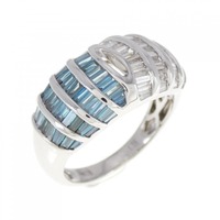 K18WG ダイヤモンド リング 1.15CT