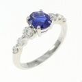 PT サファイヤ リング 0.82CT