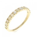 【新品】K18YG ダイヤモンド リング 0.35CT