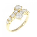 750YG ダイヤモンド リング 1.00CT