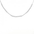K18WG ダイヤモンド ネックレス 3.50CT