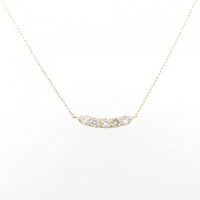 K18YG ダイヤモンド ネックレス 0.20CT