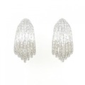 750WG ダイヤモンド ピアス/イヤリング 1.0CT