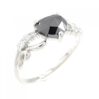 K18WG ハート ダイヤモンド リング 1.05CT