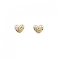 K18YG ハート ピアス
