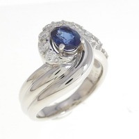 PT サファイヤ リング 0.88CT