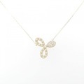 【リメイク】K18YG ダイヤモンド ネックレス 0.30CT