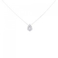 K18WG ダイヤモンド ネックレス 0.30CT