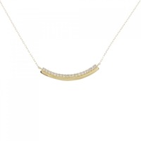 K18YG ダイヤモンド ネックレス 0.12CT