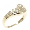 K18YG ダイヤモンド リング 0.15CT