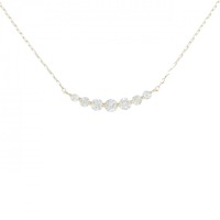 【リメイク】K18YG ダイヤモンド ネックレス 0.25CT