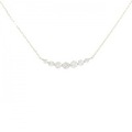 【リメイク】K18YG ダイヤモンド ネックレス 0.25CT