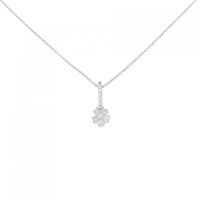 K18WG ダイヤモンド ネックレス 0.16CT