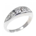 K18WG ダイヤモンド リング 0.80CT