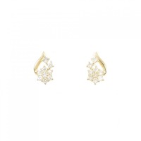 【リメイク】K18YG ダイヤモンド ピアス 0.20CT