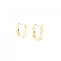 【新品】K18YG フープ ピアス