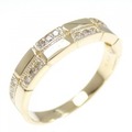 K18YG ダイヤモンド リング 0.12CT