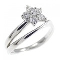 PT ダイヤモンド リング 0.23CT