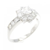 PT フラワー ダイヤモンド リング 0.298CT