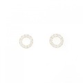 【リメイク】K18YG ダイヤモンド ピアス 0.50CT