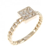 K18PG ダイヤモンド リング 0.10CT