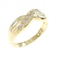 K18YG ダイヤモンド リング 0.14CT
