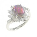 PT ブラックオパール リング 1.48CT