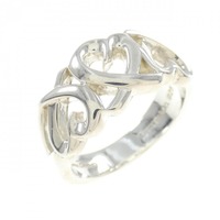 ティファニー トリプル ラビングハート リング