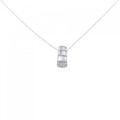 K18WG ダイヤモンド ネックレス 0.38CT
