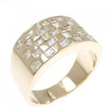 K18YG ダイヤモンド リング 0.95CT