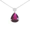 PT ルベライトトルマリン ネックレス 19.27CT
