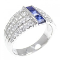 PT サファイヤ リング 0.63CT