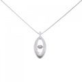 K18WG ダイヤモンド ネックレス 0.45CT