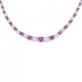 PT ルビー ネックレス 3.10CT