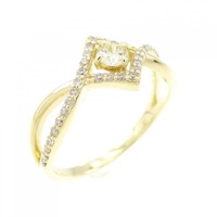【新品】K18YG ダイヤモンド リング 0.15CT