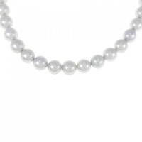 シルバークラスプ アコヤパール ネックレス 7-7.5mm