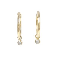 K18YG ダイヤモンド ピアス